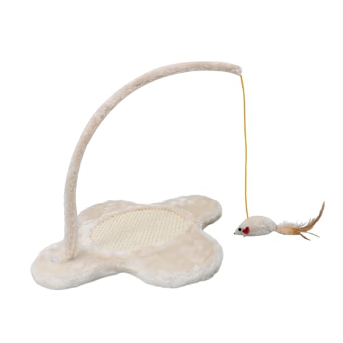 PEPLAYTAL Kratzbaum Für Katzen Mit Hängender – Blumenförmiges Sisal-bodenpolster, Ideal Für Hauskatzen, Sorgt Für Spaß PEPLAYTAL Kratzbaum Für Katzen Mit Hängender – Blumenförmiges Sisal-bodenpolster, Ideal Für Hauskatzen, Sorgt Für Spaß von PEPLAYTAL