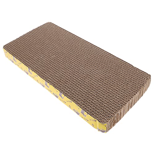 PEPLAYTAL Kratzbrett für Katzen aus Wellpappe Langlebiges Kratzspielzeug mit Einzigartigem Design Kratzen und Ausruhen Schützt Möbel und Fördert die Aktivität PEPLAYTAL Kratzbrett für Katzen aus Wellpappe Langlebiges Kratzspielzeug mit Einzigartigem Design Kratzen und Ausruhen Schützt Möbel und Fördert die Aktivität von PEPLAYTAL