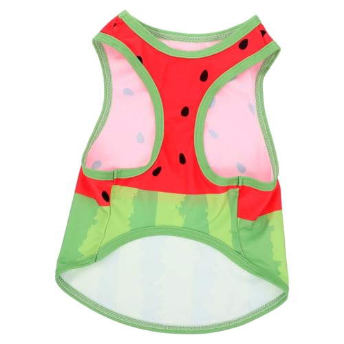 PEPLAYTAL Kühlende Hundebekleidung mit Wassermelonen Haustierweste für Atmungsaktiv und Bequem Outdoor Aktivitäten und Heiße von PEPLAYTAL