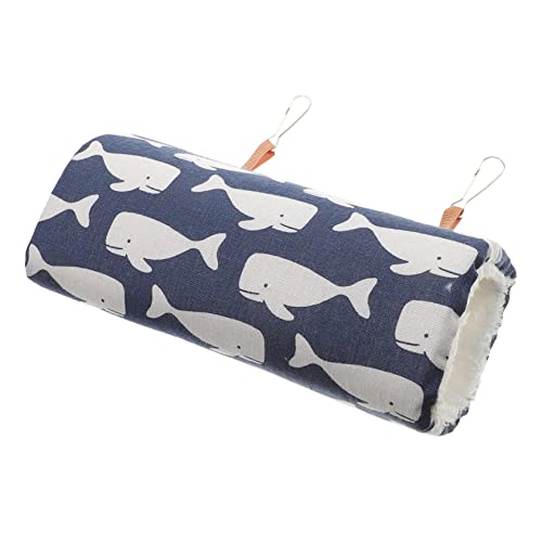 PEPLAYTAL Kuscheltunnel für Kleintiere Warmes Schlafbett aus Bequemem Material für Meerschweinchen Chinchillas und Andere Haustiere Wal von PEPLAYTAL