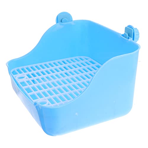PEPLAYTAL Lacework Ecktoilette Für Kleintiere Blauer Hamster Meerschweinchen Und Kaninchen-Potty-Trainer Für Chinchillas Und Frettchen Einfach Zu Reinigen Und Langlebig PEPLAYTAL Lacework Ecktoilette Für Kleintiere Blauer Hamster Meerschweinchen Und Kaninchen-Potty-Trainer Für Chinchillas Und Frettchen Einfach Zu Reinigen Und Langlebig von PEPLAYTAL