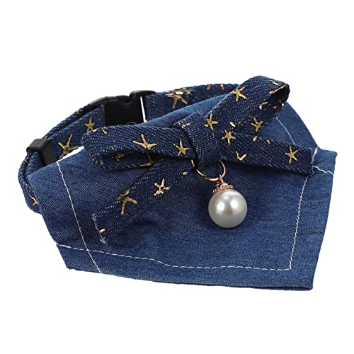 PEPLAYTAL Latzschal Haustier Hundelätzchen züchten Pfote Katze Labor Kragen Name Schild Spucktuch für Welpen Bandana für Welpen Welpen-Bandana- dekoratives Halstuch Hundehalsband Stoff von PEPLAYTAL