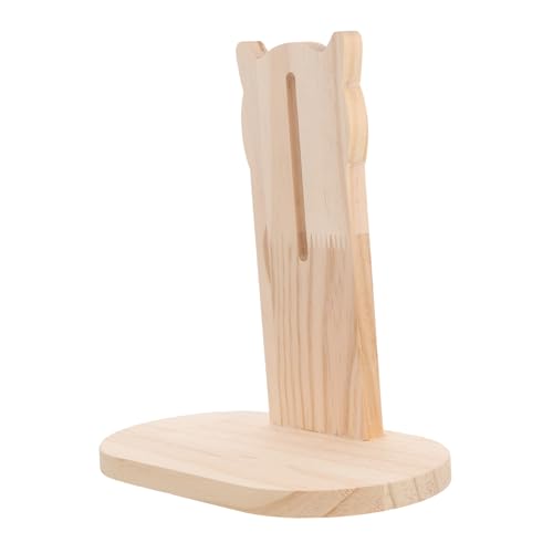 PEPLAYTAL Holz Hamster Rad Basis Rotierenden Rad Halterung Für Spielzeug Einfach Installieren Übung Rad von PEPLAYTAL