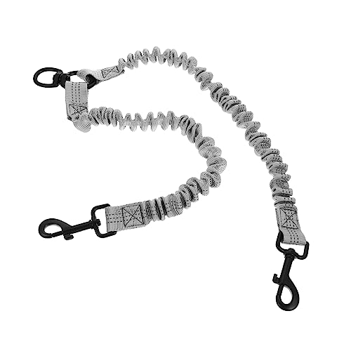 PEPLAYTAL Leine Groß Geschirr Seil Zum Laufen Für Haustiere Führen Schwer Hochleistungsgürtel Außen Welpe Reflektierend Polyester Grey PEPLAYTAL Leine Groß Geschirr Seil Zum Laufen Für Haustiere Führen Schwer Hochleistungsgürtel Außen Welpe Reflektierend Polyester Grey von PEPLAYTAL