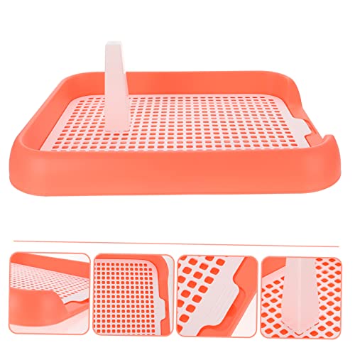PEPLAYTAL Mesh Hundetoilette Kunststoff rutschfest Hygienisch mit Design und Ergonomischer Form Geeignet für Kleine und Große Hunde Einfach zu Reinigen für Welpentraining Zuhause von PEPLAYTAL