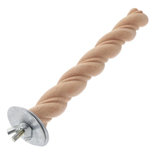 PEPLAYTAL Natürliches Holz Sitzstange Vogelspielzeug Parrot Perch Kauspielzeug für Käfig und Sicher Geeignet für Wellensittiche Nymphensittiche Papageien und Kleine Vögel PEPLAYTAL Natürliches Holz Sitzstange Vogelspielzeug Parrot Perch Kauspielzeug für Käfig und Sicher Geeignet für Wellensittiche Nymphensittiche Papageien und Kleine Vögel von PEPLAYTAL