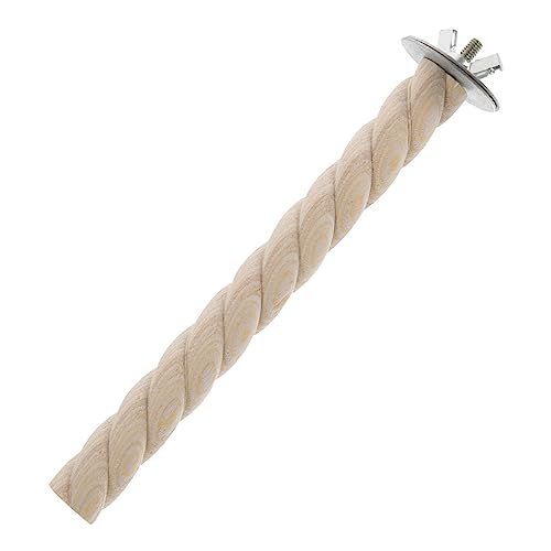 PEPLAYTAL Papageien Spielzeug Holz Sitzstange für Vogelkäfig Kauspielzeug für Sittiche und Nymphensittiche Robust und für Kleine Vögel Vogelzubehör aus Natürlichem Holz PEPLAYTAL Papageien Spielzeug Holz Sitzstange für Vogelkäfig Kauspielzeug für Sittiche und Nymphensittiche Robust und für Kleine Vögel Vogelzubehör aus Natürlichem Holz von PEPLAYTAL