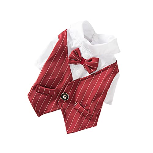 PEPLAYTAL Party-Hundekleid hundeanzug Dog Costume Haustieranzug Haustierkleidung elegant hundekleidung Outfit Haustiere Hochzeit nach UPS Pet-Anzug-Kostüm Kleid für Haustieranzüge von PEPLAYTAL