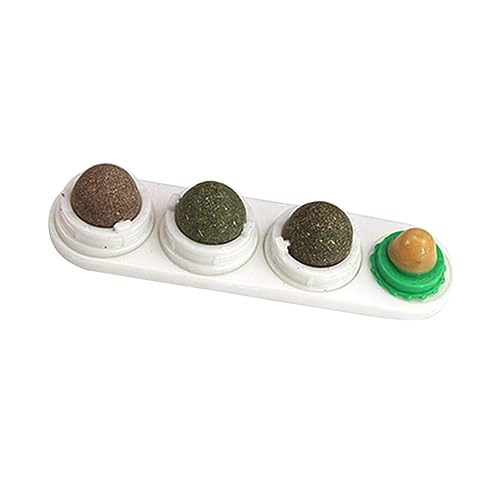 PEPLAYTAL Pet-Ball- Katzenminze Kätzchen Drehbar Interaktives Katzenspielzeug Haustiere Behandeln Hüpfspielzeug Für Katzen Ballspielzeug Für Katzen Weiß PEPLAYTAL Pet-Ball- Katzenminze Kätzchen Drehbar Interaktives Katzenspielzeug Haustiere Behandeln Hüpfspielzeug Für Katzen Ballspielzeug Für Katzen Weiß von PEPLAYTAL