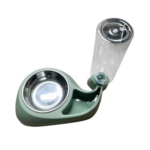 PEPLAYTAL Pet Feeding Device mit Doppelspender für Wasser und Futter Automatischer Futternapf für Katzen Abnehmbar rutschfest Grün Trink und Futterspender für Unterwegs PEPLAYTAL Pet Feeding Device mit Doppelspender für Wasser und Futter Automatischer Futternapf für Katzen Abnehmbar rutschfest Grün Trink und Futterspender für Unterwegs von PEPLAYTAL