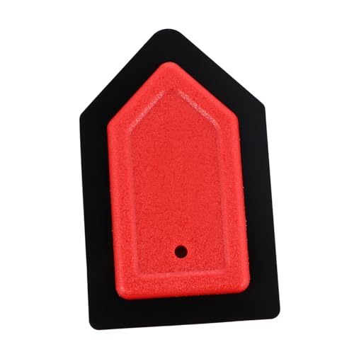 PEPLAYTAL Pet Hair Remover Wiederverwendbarer Tierhaarentferner für Katzen Kompakte Reinigungsbürste für Teppiche Möbel und Kleidung Rot von PEPLAYTAL
