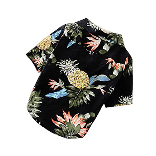 PEPLAYTAL Pet Hawaiian Hemd Hunde-Papa-Shirt Outfits Hundepullover Großer Rassen Hundehemd Kleidung Haustier Hunde-t-Shirt Hundekleid Hundeanzug Marine PEPLAYTAL Pet Hawaiian Hemd Hunde-Papa-Shirt Outfits Hundepullover Großer Rassen Hundehemd Kleidung Haustier Hunde-t-Shirt Hundekleid Hundeanzug Marine von PEPLAYTAL