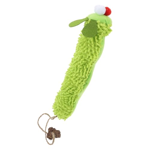 PEPLAYTAL Plüschkatzenspielzeug Katzen-Kick- Katzenspielzeug Mit Katzenminze Interaktives Katzenspielzeug Kätzchen Interaktives Für Katzen Light Green von PEPLAYTAL