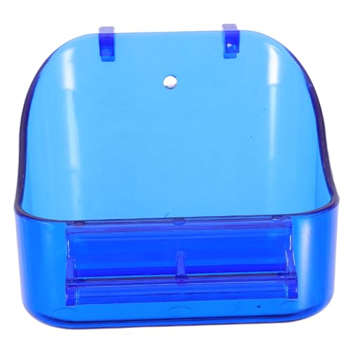 PEPLAYTAL Praktische Vogelbadewanne für Käfig Kompakte Hänge Badebox aus Robustem Material Geeignet für Wellensittiche Kanarienvögel und Kleine Papageien Einfach zu Reinigen und Vielseitig von PEPLAYTAL