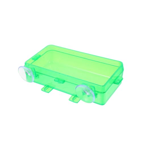PEPLAYTAL Reptilien Futternapf mit Saugnäpfen Transparentes Design für Gecko Abnehmbar zu Reinigen für Eidechsen und Bartagamen Sicheres Füttern PEPLAYTAL Reptilien Futternapf mit Saugnäpfen Transparentes Design für Gecko Abnehmbar zu Reinigen für Eidechsen und Bartagamen Sicheres Füttern von PEPLAYTAL