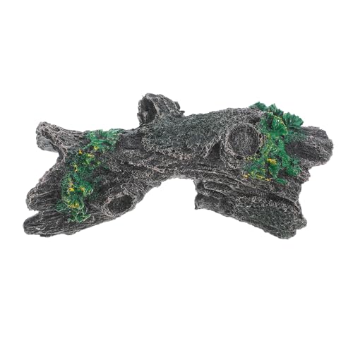 PEPLAYTAL Reptilien Versteck Höhle aus Premium Resin mit Baumhöhle Design Dekoratives Terrarium Zubehör für Echsen Schlangen und Schildkröten Langlebig Sicher und Platzsparend PEPLAYTAL Reptilien Versteck Höhle aus Premium Resin mit Baumhöhle Design Dekoratives Terrarium Zubehör für Echsen Schlangen und Schildkröten Langlebig Sicher und Platzsparend von PEPLAYTAL