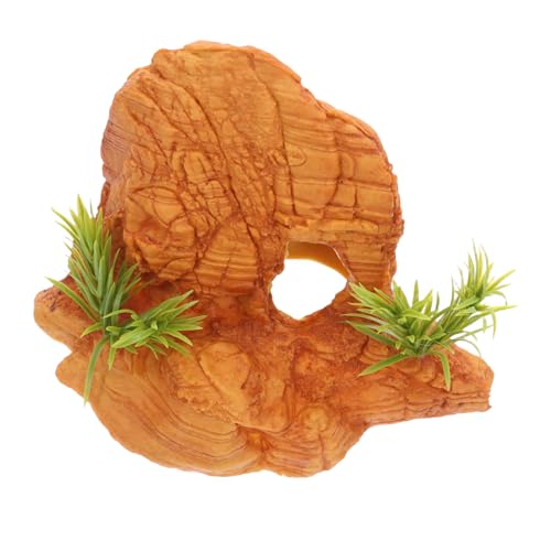PEPLAYTAL Reptilien Versteck aus Resin Höhle als Lebensraum und Dekoration für Fischbecken und Terrarien Pflegeleichtes Hideout für Schildkröten und Kleine Echsen Naturgetreu Gestaltetes PEPLAYTAL Reptilien Versteck aus Resin Höhle als Lebensraum und Dekoration für Fischbecken und Terrarien Pflegeleichtes Hideout für Schildkröten und Kleine Echsen Naturgetreu Gestaltetes von PEPLAYTAL