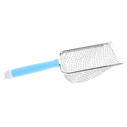 PEPLAYTAL Schaufel für Katzenstreu Haustier Katzenstreu Scoop Sieben Sichter katzenklo zubehör Katzenstreu Entsorgung Katzenstreu Sifter Streuschaufel Wurfschaufel Rostfreier Stahl Sky-Blue PEPLAYTAL Schaufel für Katzenstreu Haustier Katzenstreu Scoop Sieben Sichter katzenklo zubehör Katzenstreu Entsorgung Katzenstreu Sifter Streuschaufel Wurfschaufel Rostfreier Stahl Sky-Blue von PEPLAYTAL