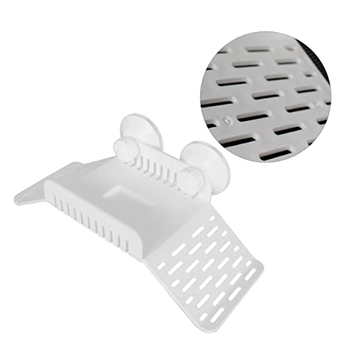 PEPLAYTAL Schildkrötenplattform Schwimmdock Schildkröten-Aquarium Turtle Panzerzubehör Schildkröten-Dock Schwimmender Schildkrötenpier Schildkrötenversorgungen Weiß von PEPLAYTAL