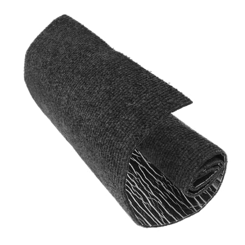 PEPLAYTAL Selbstklebende Katzenkratzmatte Kratzschutz Sofa und Möbel Strapazierfähige Kratzunterlage für Katzen Vielseitig als Kratzbrett Wand und Kratzbaum Schutz Dunkelgrau von PEPLAYTAL
