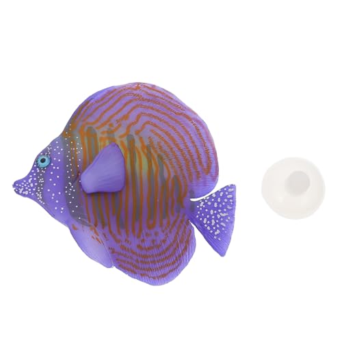 PEPLAYTAL Simulation Fisch Aquarium Dekoration Umweltfreundlicher Kunststoff Naturnahe Unterwasser Landschafts dekor für Lebensechtes Aquarium Design Pflegeleicht Lebendig Detailreich von PEPLAYTAL