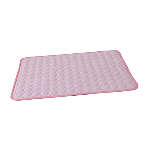 PEPLAYTAL Sommermatte Pads Kühlmatte Für Hunde Hund Kühlung Sonne Größe Unterlage Hund Kühlmatte Cool Kühlung Für Hunde Hundebett Matte Matten Produkte Haustier Zubehör Rosa PEPLAYTAL Sommermatte Pads Kühlmatte Für Hunde Hund Kühlung Sonne Größe Unterlage Hund Kühlmatte Cool Kühlung Für Hunde Hundebett Matte Matten Produkte Haustier Zubehör Rosa von PEPLAYTAL