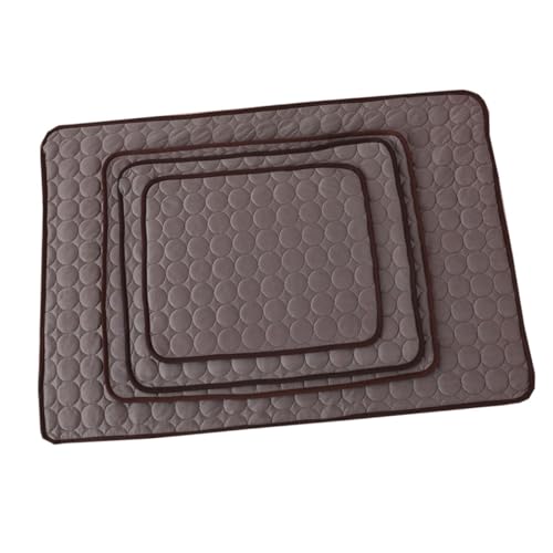 PEPLAYTAL Sommermatte für Hunde Hund kühlmatte Hundesachen Cool Unterlage drinnen Kühlung Größe Zubehör Gel hundebetten Sommer kühlmatte Sommerkühlmatte für Haustiere Coffee PEPLAYTAL Sommermatte für Hunde Hund kühlmatte Hundesachen Cool Unterlage drinnen Kühlung Größe Zubehör Gel hundebetten Sommer kühlmatte Sommerkühlmatte für Haustiere Coffee von PEPLAYTAL