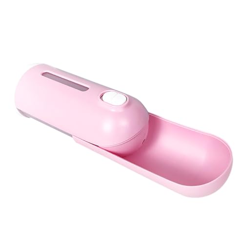 PEPLAYTAL Tragbare Hundewasserflasche mit EIN Knopf Auslauf Sicherer Trinkbehälter für Outdoor Reisen und Spaziergänge Leichter BPA geschützter Wasserspender für Kleine und Große Hunde von PEPLAYTAL