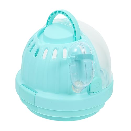 PEPLAYTAL Tragbarer Hamster Tragetasche Für Haustiere Outdoor Käfig Mit Matratze Und Trinkflasche Für Reisen Mit Hamstern Kleinen Nagetieren Und Anderen Haustieren von PEPLAYTAL