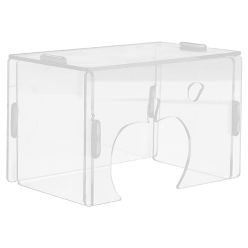 PEPLAYTAL Transparentes Versteck Für Hamster Kleintierhaus Lebensraum Hamster -versteck Hamster Verstecken Sich Hamster Habitat Fell Hamsterhäuser Verstecke Kleines Tierhaus Acryl PEPLAYTAL Transparentes Versteck Für Hamster Kleintierhaus Lebensraum Hamster -versteck Hamster Verstecken Sich Hamster Habitat Fell Hamsterhäuser Verstecke Kleines Tierhaus Acryl von PEPLAYTAL