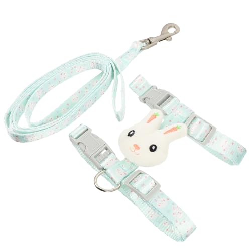 PEPLAYTAL Verstellbares Katzengeschirr mit Leine für Kleine Katzen Weiches Atmungsaktives Nylon Ausbruchsicher und Leicht für Sicheres Spazierengehen und Outdoor aktivitäten von PEPLAYTAL