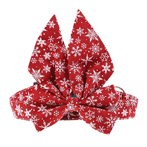 PEPLAYTAL Verstellbares Weihnachts Haustierhalsband mit Festlichem Muster und Glocke Leichtes Hundekatzen Kragen Geeignet für Alltag Partys Weihnachten Verstellbar Belastung PEPLAYTAL Verstellbares Weihnachts Haustierhalsband mit Festlichem Muster und Glocke Leichtes Hundekatzen Kragen Geeignet für Alltag Partys Weihnachten Verstellbar Belastung von PEPLAYTAL