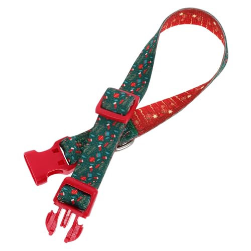 PEPLAYTAL Verstellbares Weihnachts Hundehalsband für Kleine Welpen Leichtes Komfortabel und Sicher Festliches Design als Haustier Party Zubehör Größenverstellbares Xmas Halsband PEPLAYTAL Verstellbares Weihnachts Hundehalsband für Kleine Welpen Leichtes Komfortabel und Sicher Festliches Design als Haustier Party Zubehör Größenverstellbares Xmas Halsband von PEPLAYTAL
