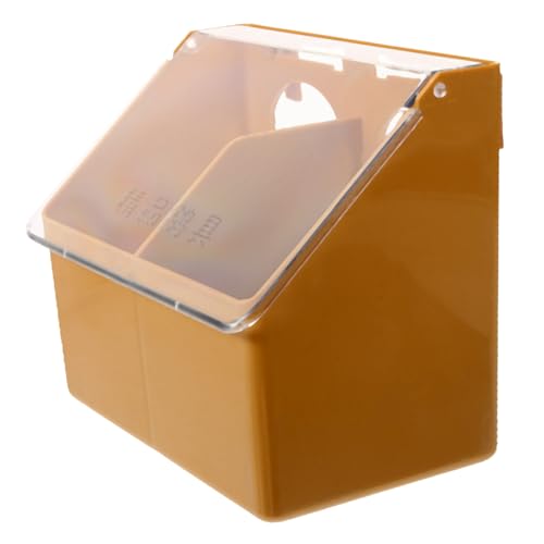 PEPLAYTAL Vogelfutterspender Hängend Futterbox für Wellensittiche Papageien Tauben Käfig Zubehör Multifunktional Robust und Einfach zu Montieren von PEPLAYTAL