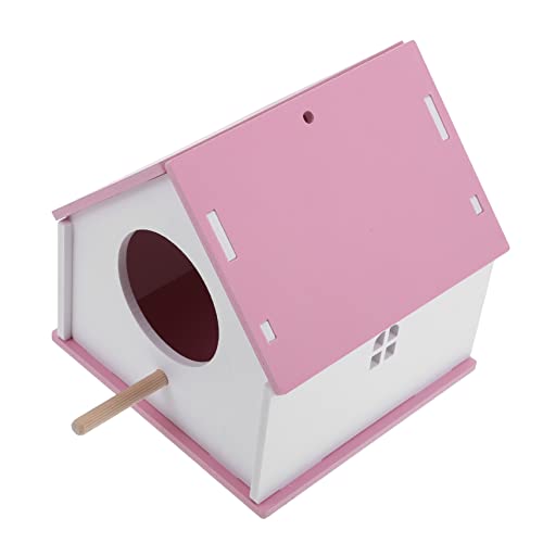 PEPLAYTAL Vogelhaus für Papageien Exquisites aus Hochwertigem für Fütterung Dekoratives Element im Garten Mittlere für Haustiere von PEPLAYTAL