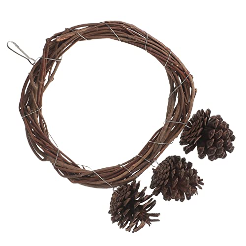 PEPLAYTAL Vogelspielzeug Papageien Schaukel Hängend aus Naturmaterialien Robuste Vogelschaukel und Kletterspielplatz für Wellensittiche Nymphensittiche und Kleine Vögel als Spiel und von PEPLAYTAL