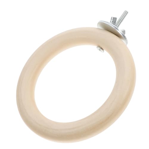 PEPLAYTAL Vogelständerspielzeug Papageienspielständer Vogelschaukel Vögel Zweig des Papageienkäfigs Für Vogelbarsche Cockatiel Barch Sittich Barsch Holz Beige von PEPLAYTAL