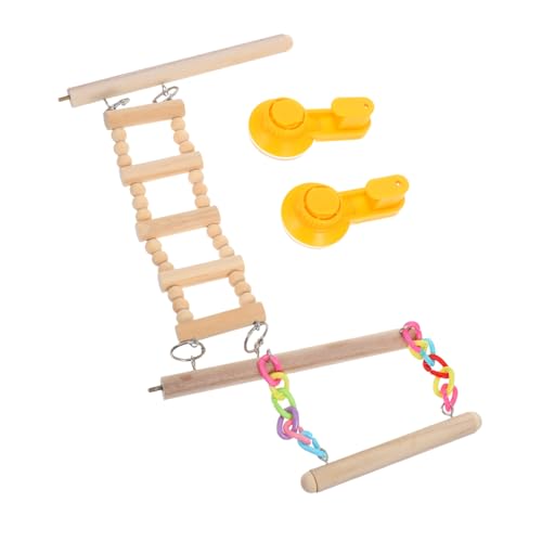 PEPLAYTAL Vogelstandausrüstung Papageienspielzeug-schaukelleiter Kletterndes Haustier Vogelschaukel Vogel Fensterbarsch Papageienbarsch Vogelleiter Natural Vogelspielzeug Stroh PEPLAYTAL Vogelstandausrüstung Papageienspielzeug-schaukelleiter Kletterndes Haustier Vogelschaukel Vogel Fensterbarsch Papageienbarsch Vogelleiter Natural Vogelspielzeug Stroh von PEPLAYTAL