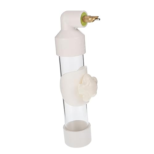 PEPLAYTAL Vogeltrinker Hängend Vogel Fütterer Vogelfütterer Vogeltränke Für Den Garten Lovebirds Wasserspender Papagei Groß Futterstelle Für Wasservögel Wasserzufuhr Füttern Trinken Weiß PVC von PEPLAYTAL