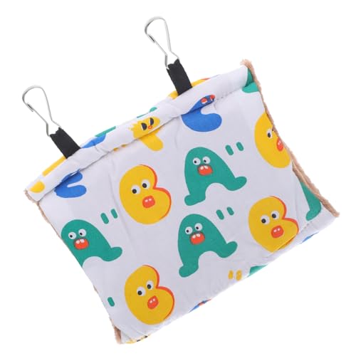 PEPLAYTAL Warmer Hängender Vogelkäfig Hängematte aus Baumwolle Kleines Nest für Wellensittiche und Kleine Haustiere Sicheres Schlaf und Ruheplatz Zubehör für Vögel und Nager PEPLAYTAL Warmer Hängender Vogelkäfig Hängematte aus Baumwolle Kleines Nest für Wellensittiche und Kleine Haustiere Sicheres Schlaf und Ruheplatz Zubehör für Vögel und Nager von PEPLAYTAL