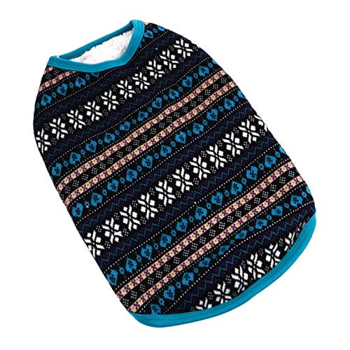 PEPLAYTAL Warmer Hundepullover für Kleine bis Mittelgroße Hunde Weicher Dehnbarer Rollkragenpullover mit Fleece Futter als Wintermantel für Herbst und Kalte Tage Schützend von PEPLAYTAL