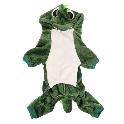 PEPLAYTAL Welpen Haustierkleidung Bequemer und Warmer Hundemantel aus Korallenfleece Designer Hundekleidung für Herbst Winter für Gemütliche Anlässe und Partys von PEPLAYTAL