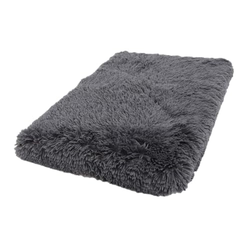 PEPLAYTAL hundematte für den Haushalt katzenbett Animal Polster hundskrippln sofafüsse katzenschlafplatz Größe Hundematratze Nest Kissen bequemes Hundebett kleine Hunde Matte Tuch Dark Grey von PEPLAYTAL