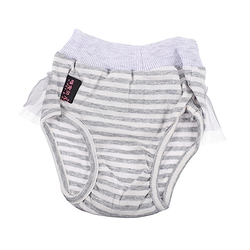 PEPLAYTAL physiologische Hosen für Haustiere Menstruation- Wiederverwendbare Windeln für Hunde, weiblich hundewindel Dog Diapers Hygienehöschen für Welpen Bequeme Windeln für Hündinnen Grey PEPLAYTAL physiologische Hosen für Haustiere Menstruation- Wiederverwendbare Windeln für Hunde, weiblich hundewindel Dog Diapers Hygienehöschen für Welpen Bequeme Windeln für Hündinnen Grey von PEPLAYTAL