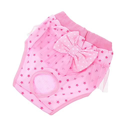 PEPLAYTAL physiologische Hosen für Haustiere Saugfähig Hund klein Welpe Produkt inkontinent Slip reizwäsch Haustier Windel Haustierhosen Heimtierbedarf Haustier-Höschen Baumwolle Rosa PEPLAYTAL physiologische Hosen für Haustiere Saugfähig Hund klein Welpe Produkt inkontinent Slip reizwäsch Haustier Windel Haustierhosen Heimtierbedarf Haustier-Höschen Baumwolle Rosa von PEPLAYTAL