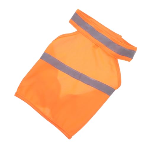 PEPLAYTAL reflektierende Sicherheitsweste Kühlshirts für Hunde Kleidung Haustier hoch Kühlweste für Hunde für den Sommer Geschirr Sichtweite Hund sichere Weste verstellbare Sicherheitsweste von PEPLAYTAL