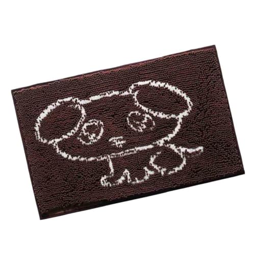 PEPLAYTAL rutschfeste Bodenmatte duschmatte super Decke Haustier Teppich Haustier-Hundeteppich Haustier Hundedecke Haustierschlafmatte Coffee von PEPLAYTAL