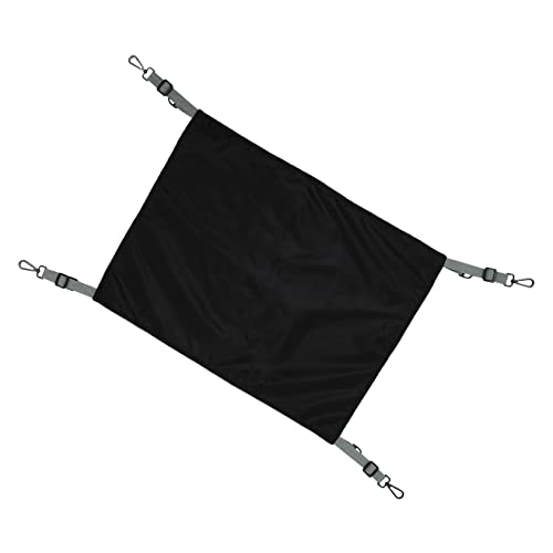 PEPLAYTAL wasserdichte Nylon Katzenhängematte Doppelseitig Verwendbar Langlebig Kratzfest Komfortabel Atmungsaktiv für Kleine Haustiere Ganzjährig Schwarz PEPLAYTAL wasserdichte Nylon Katzenhängematte Doppelseitig Verwendbar Langlebig Kratzfest Komfortabel Atmungsaktiv für Kleine Haustiere Ganzjährig Schwarz von PEPLAYTAL
