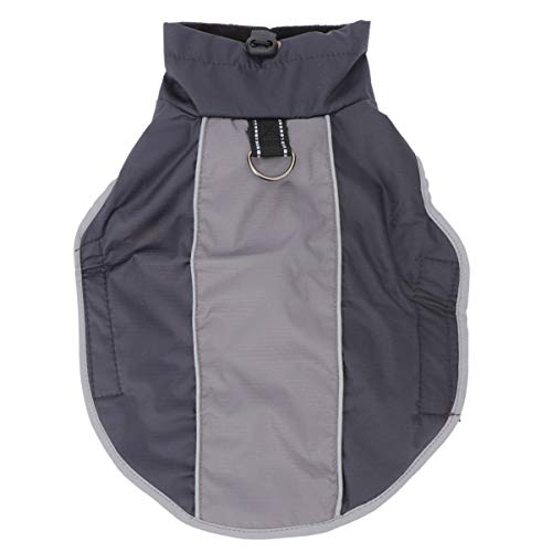 PEPLAYTAL welpen Warmer Mantel winterk hundemantel hundegurt schneewe hundemäntelchen hundekleidung Dog Coat für Hunde Hundejacken Hundebekleidung für große Hunde Dackel Abdeckung Black von PEPLAYTAL