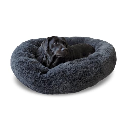 PEPPY BUDDIES Beruhigendes Premium-Hundebett + abnehmbare Kühlmatte, Donut-Hundebett, waschbar, ideal für kleine und große Hunde und Katzen & rundes Hundebett, mehrere Größen, leicht zu reinigen und PEPPY BUDDIES Beruhigendes Premium-Hundebett + abnehmbare Kühlmatte, Donut-Hundebett, waschbar, ideal für kleine und große Hunde und Katzen & rundes Hundebett, mehrere Größen, leicht zu reinigen und von PEPPY BUDDIES